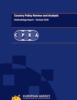 Blue cover of report