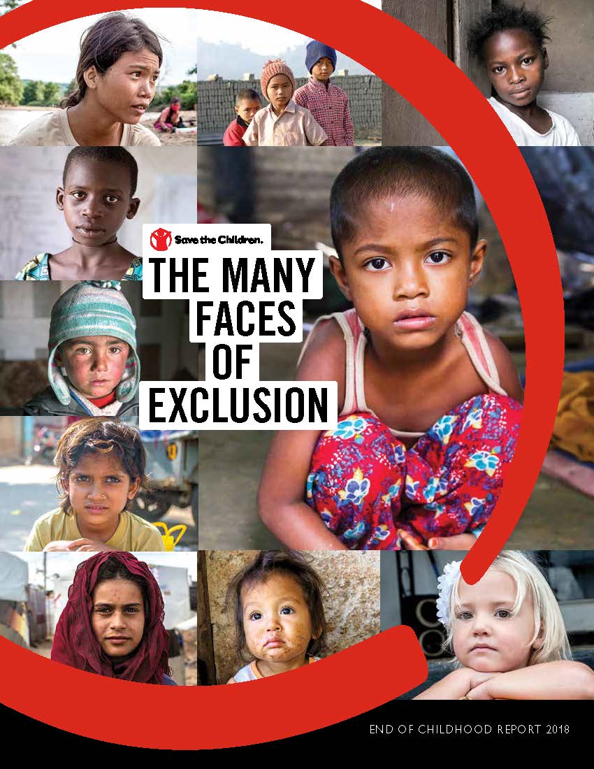 End of childhood report, the many faces of exclusion